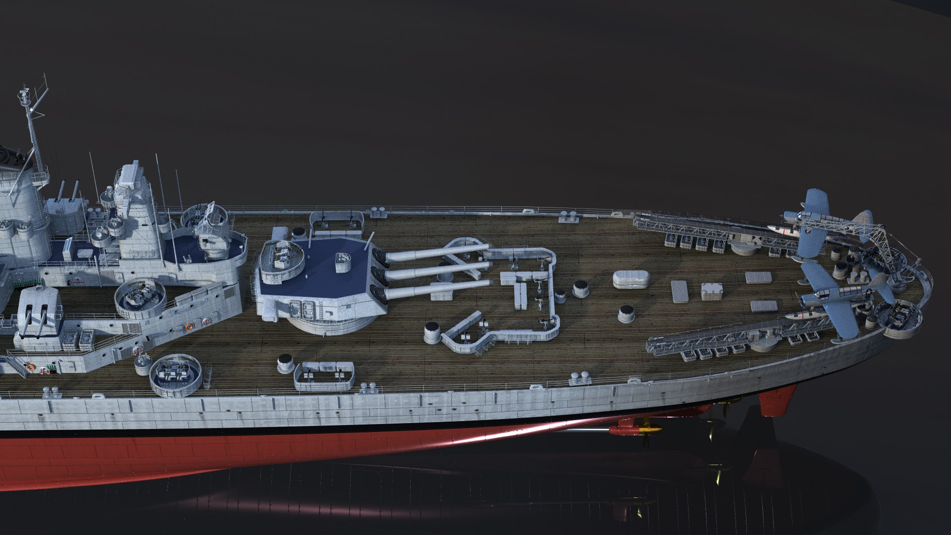 3D USS Missouri - BB63 model https://p.turbosquid.com/ts-thumb/gu/nSRVqG/e8/shot16/jpg/1642995457/1920x1080/fit_q87/fcaa30f90c8785dde5162b355d96db66dee7505f/shot16.jpg