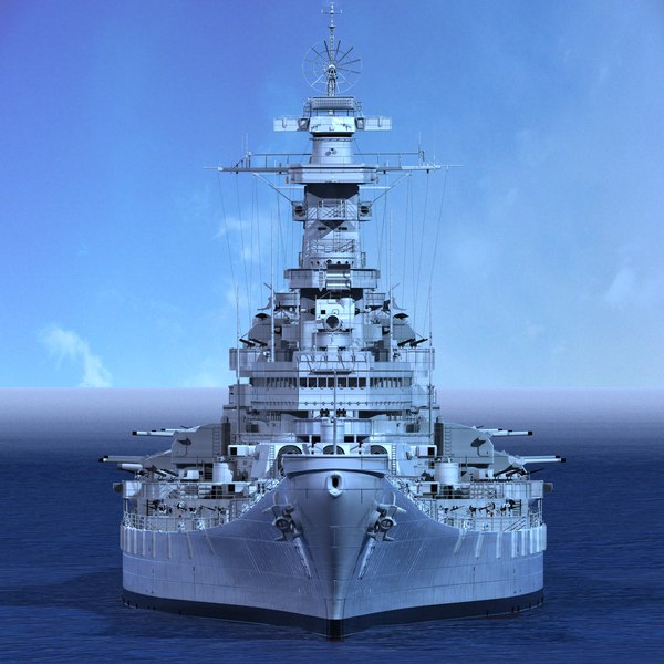 3D USS Missouri - BB63 model - TurboSquid 1844607