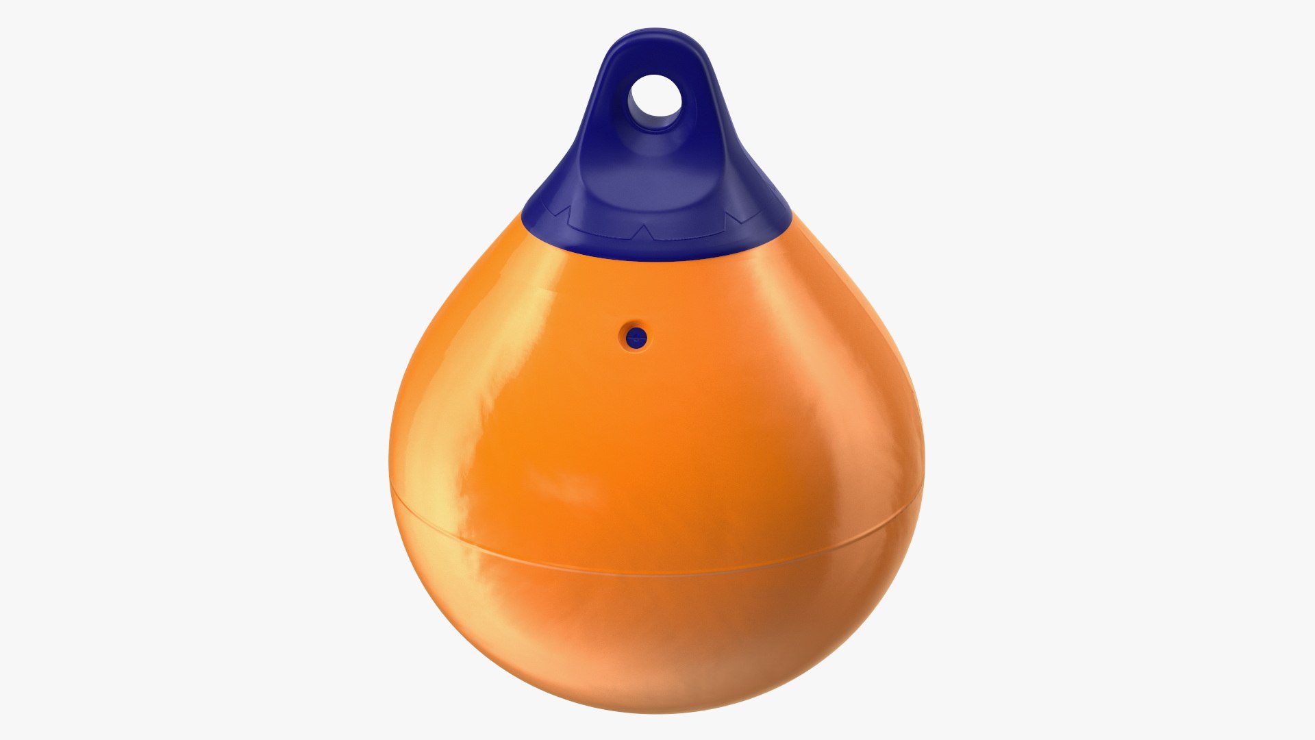 A4 All Purpose Buoy Orange 3D model preview