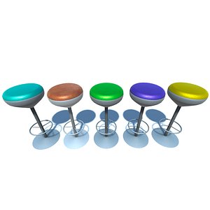 bar stool 3D
