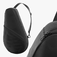 Padel Racket Sling Bag Black