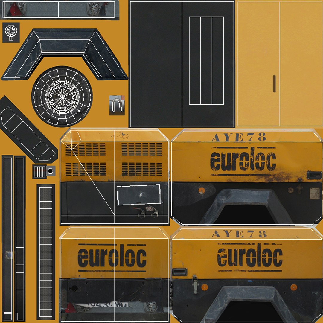 Compressor 1 Vehicle 3d Model