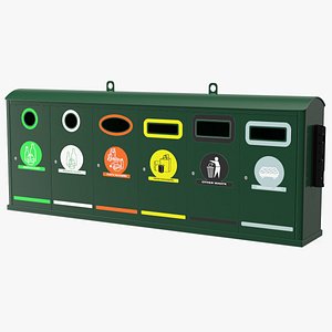 Public Space Recycling Station