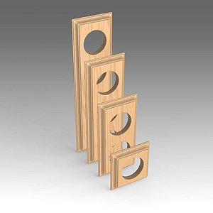3d electrical switch outlet model