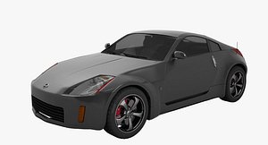 3d model nissan 350z