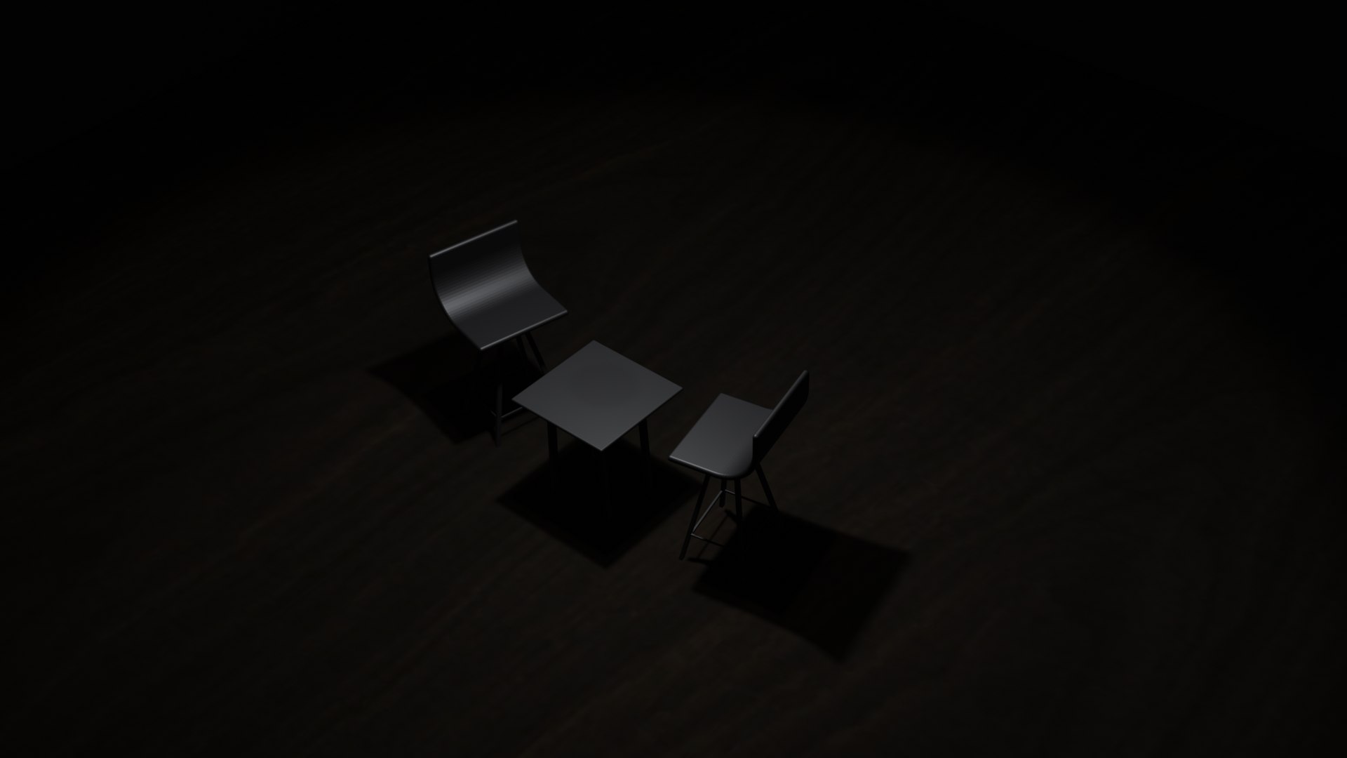 Free Table Chair In A Scary Dark Room 3D Model - TurboSquid 1831746