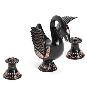 Swan Faucet  Black