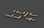 wooden doc set 3D model