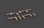 wooden doc set 3D model