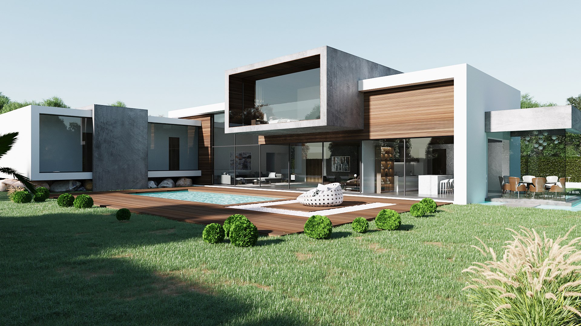 3D House Exterior - TurboSquid 1680880