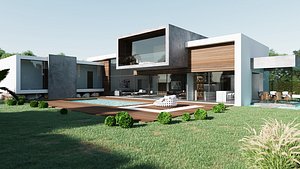 Exterior Modern  House SA