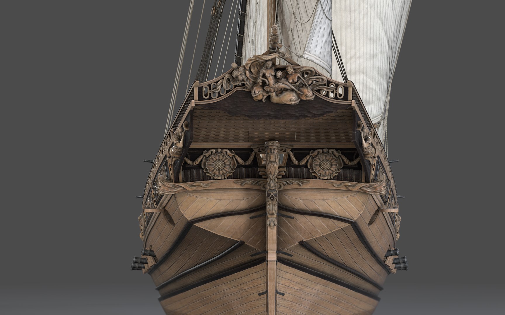 3D Chebec LeRequin Ship - TurboSquid 2164896