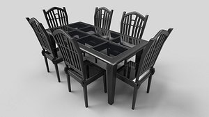 3D Dining set N6