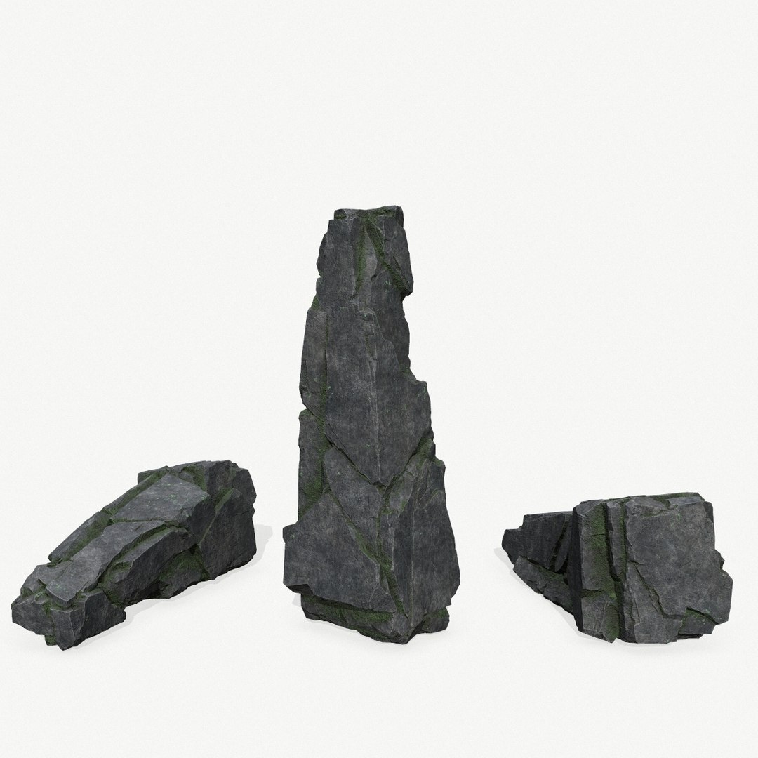 3D Model Cliff Rocks - TurboSquid 2276164