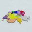 Carte administrative de la Suisse (cantons)
