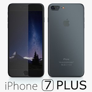 3d model apple iphone 7