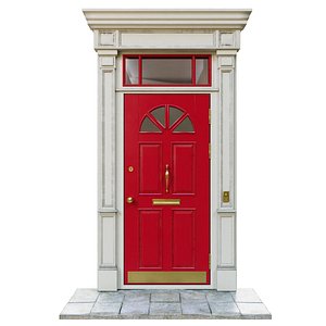entrance door 3D model