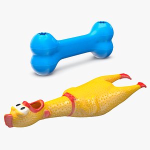 3D Animal Toys Collection model