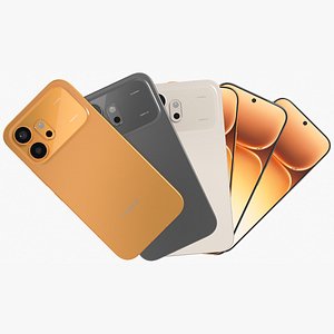 3D model Honor 600 All Colors