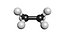Ethane Modèle 3D C2H6