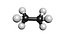 Ethane Modèle 3D C2H6
