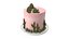 Cactus Cake 3D model