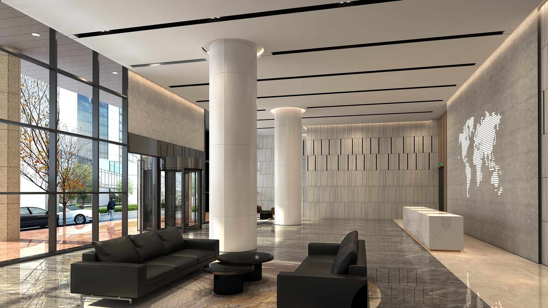 3D Modern Hall 27 - TurboSquid 2155920