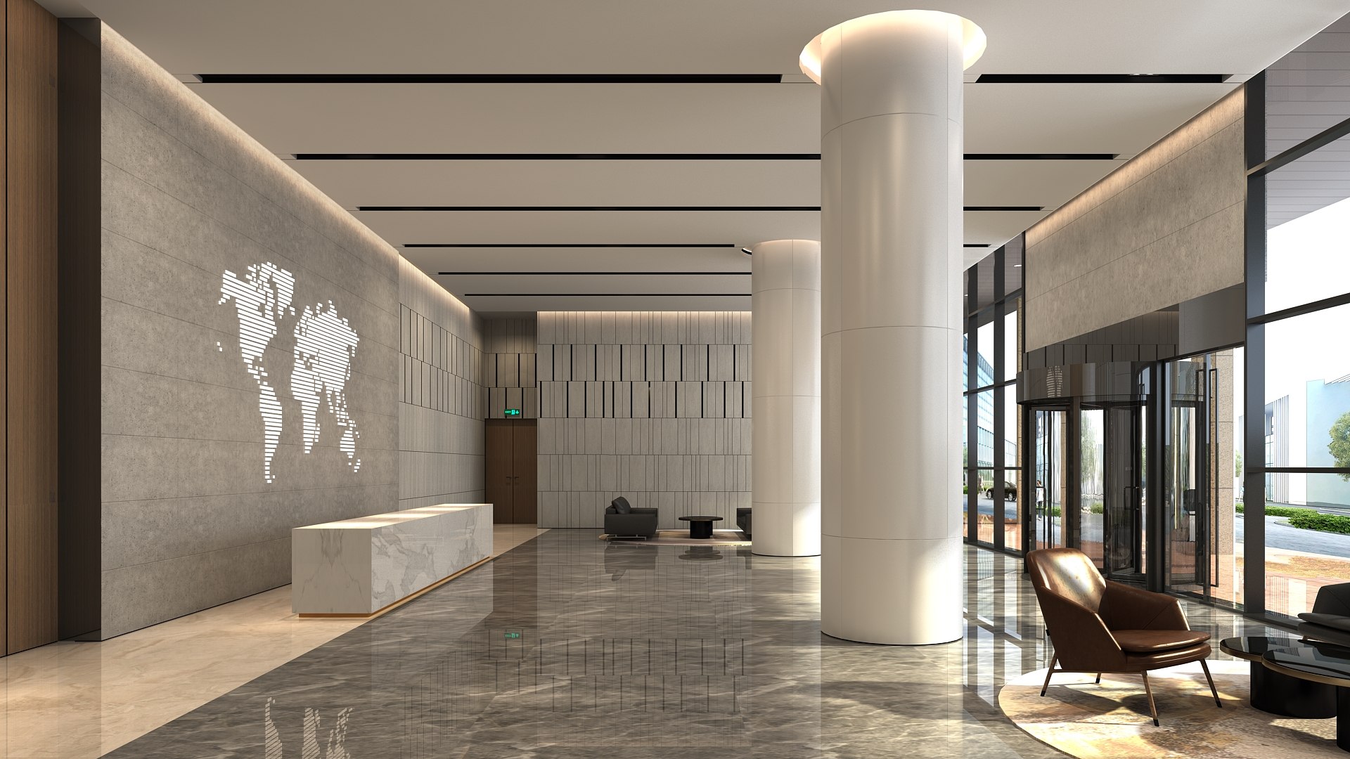 3D Modern Hall 27 - TurboSquid 2155920