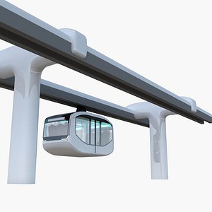 3D Elevated train concept