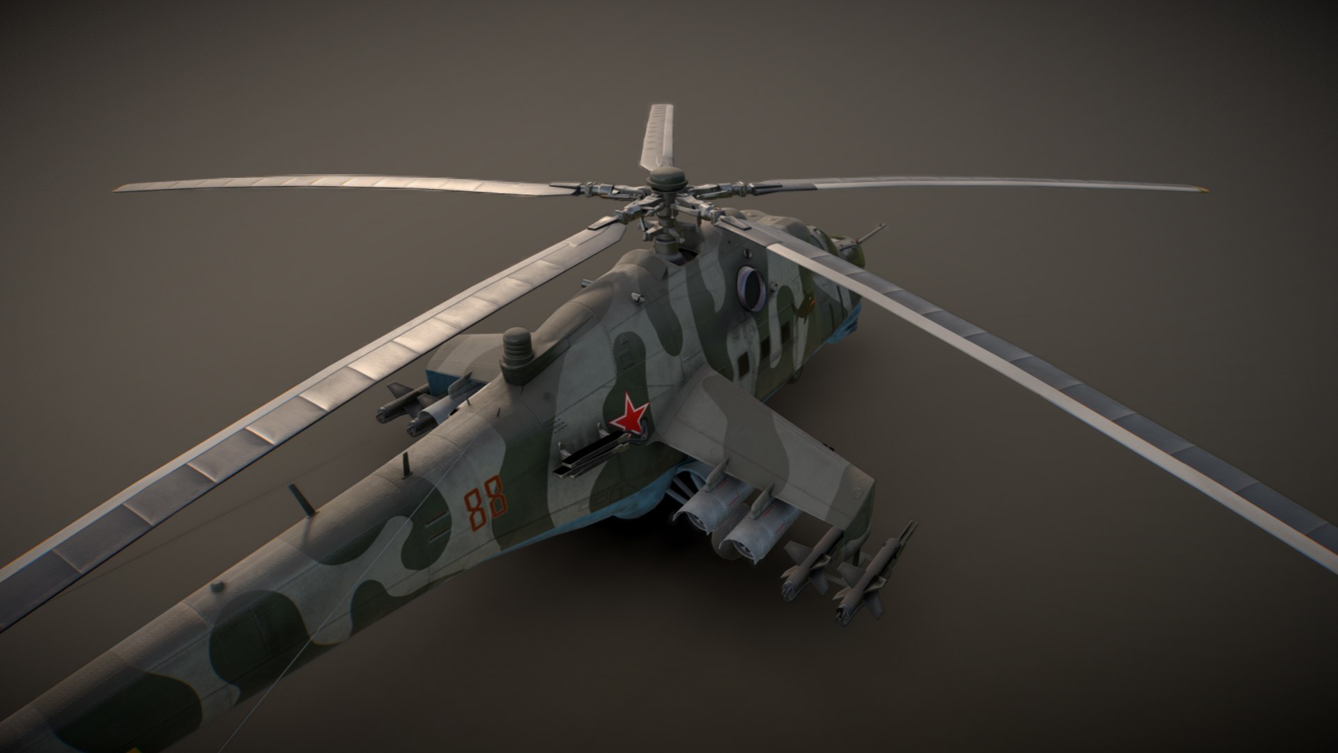 3D Design Attack Helicopter , scrap helicopter rust 3d models – NXYNL