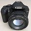 canon eos 450d tripod 3d model