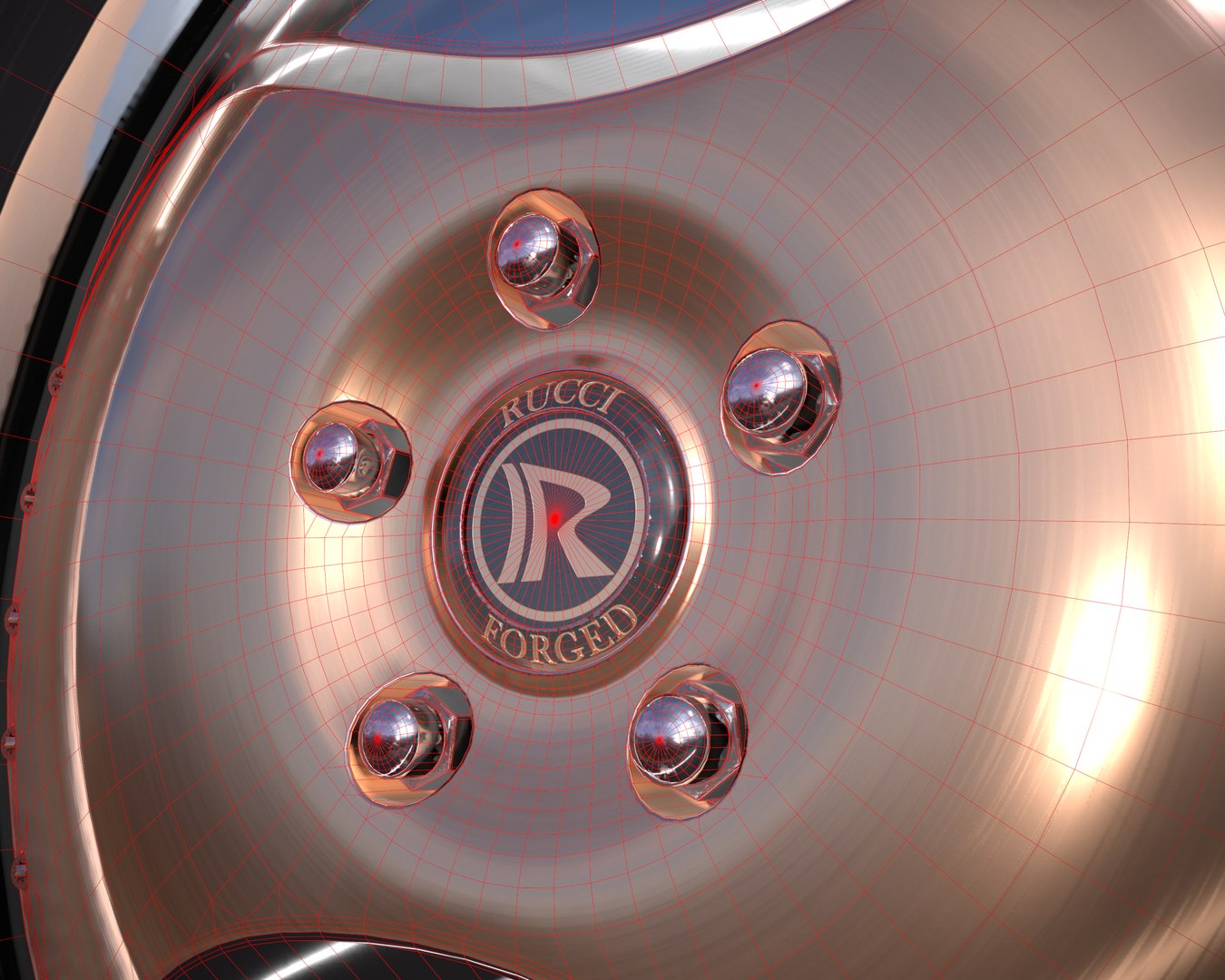 3D Luxury Rim Rucci Wheels - TurboSquid 1593148