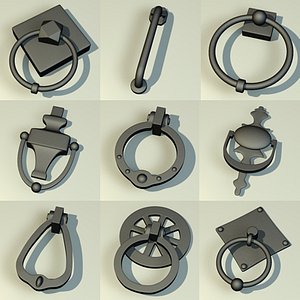 door knockers 3d model