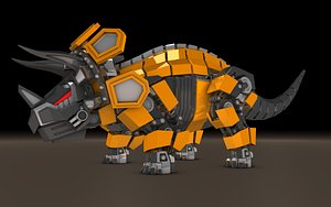 Triceratops robot