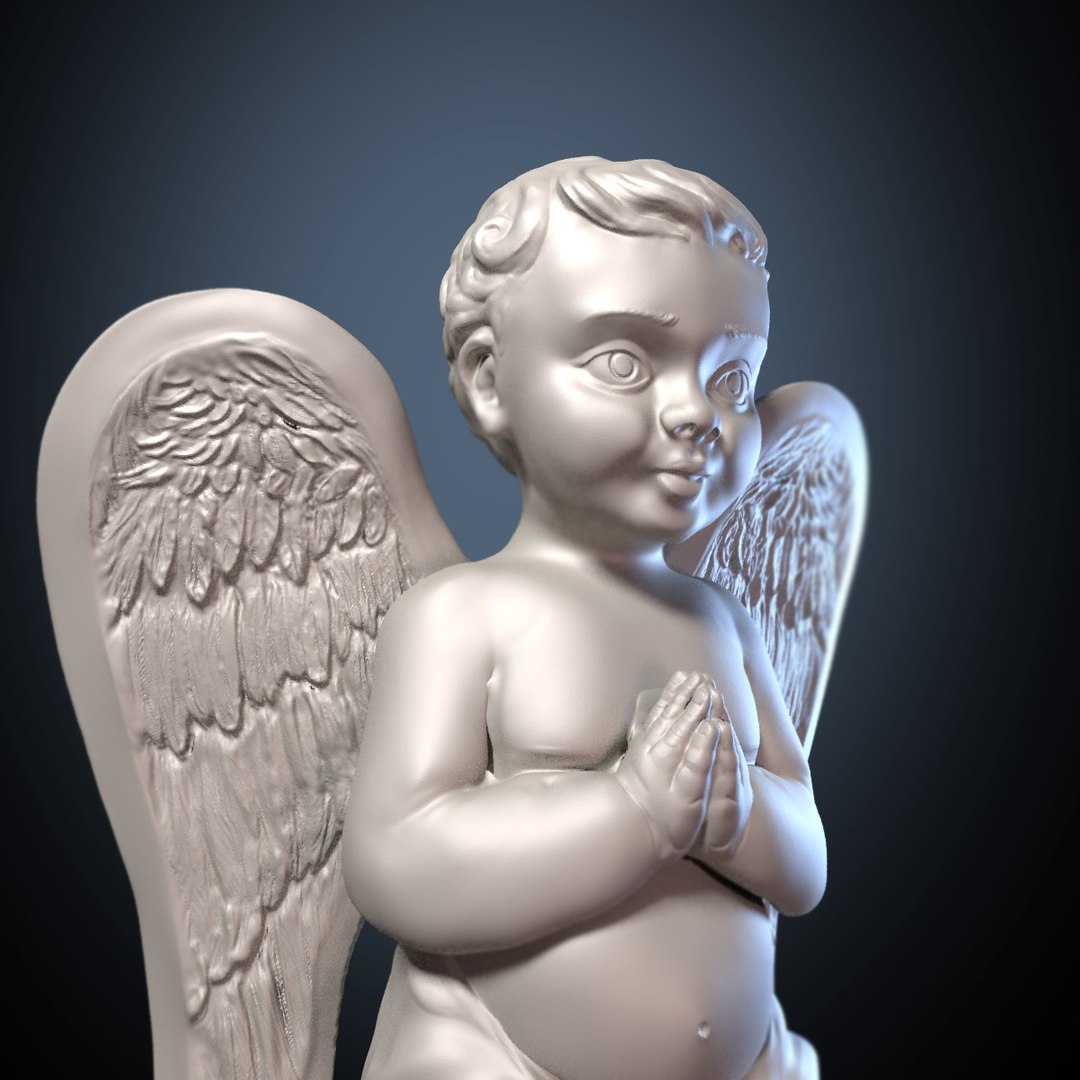 3D Angel Model - TurboSquid 1363078