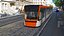 Moderne Stadtstraßenbahn Bybanen