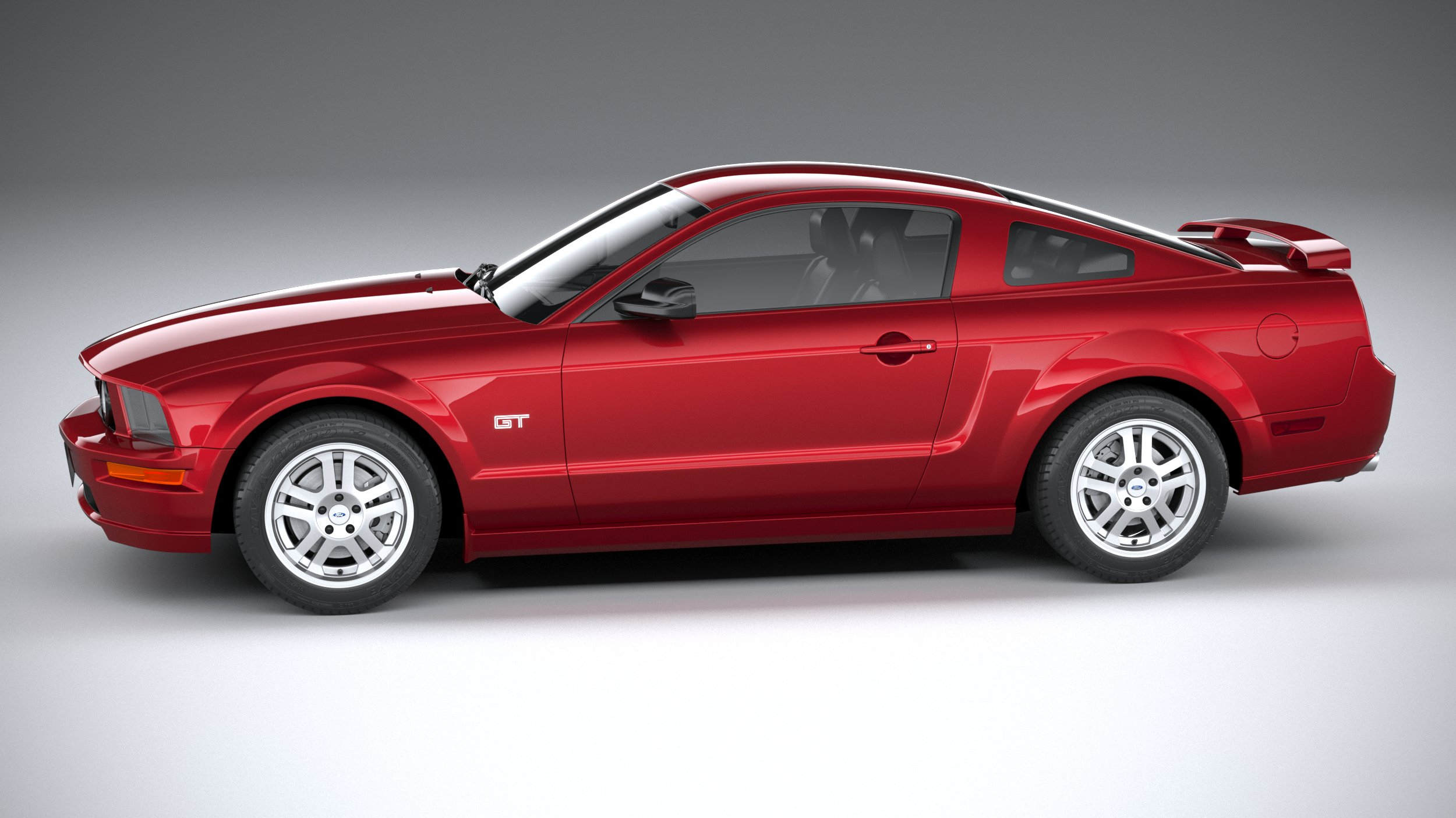 3D Ford Mustang GT 2005 TurboSquid 1873409