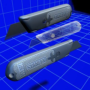 drywall knife 01 3d 3ds