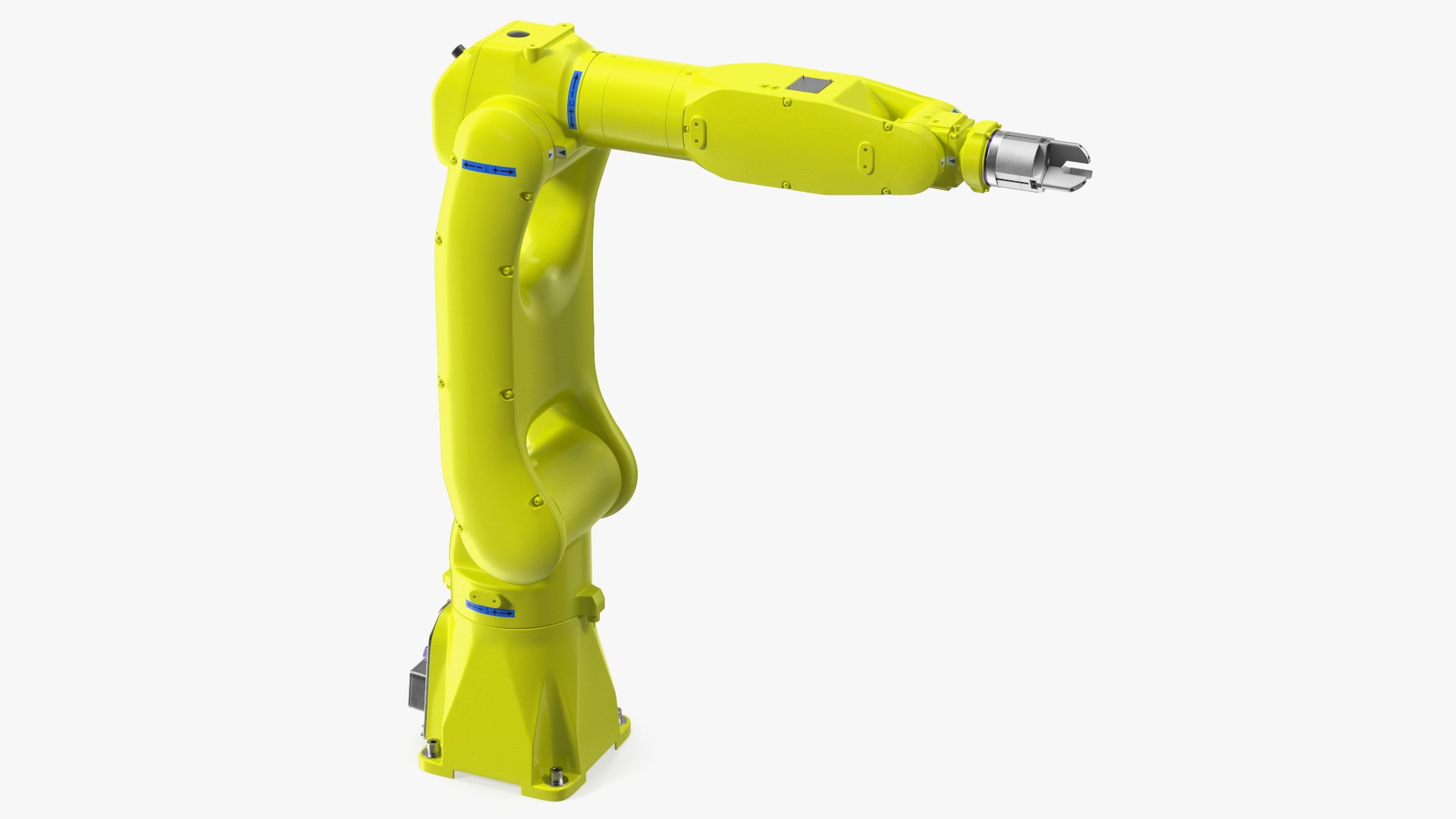 Articulated Industrial Robot 3D model preview