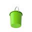 Seau en plastique vert