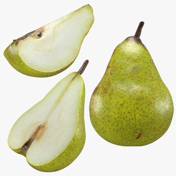 3d model pear set