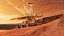 Six Wheeled Scientific Rover for Exploring Martian Terrain 3D model