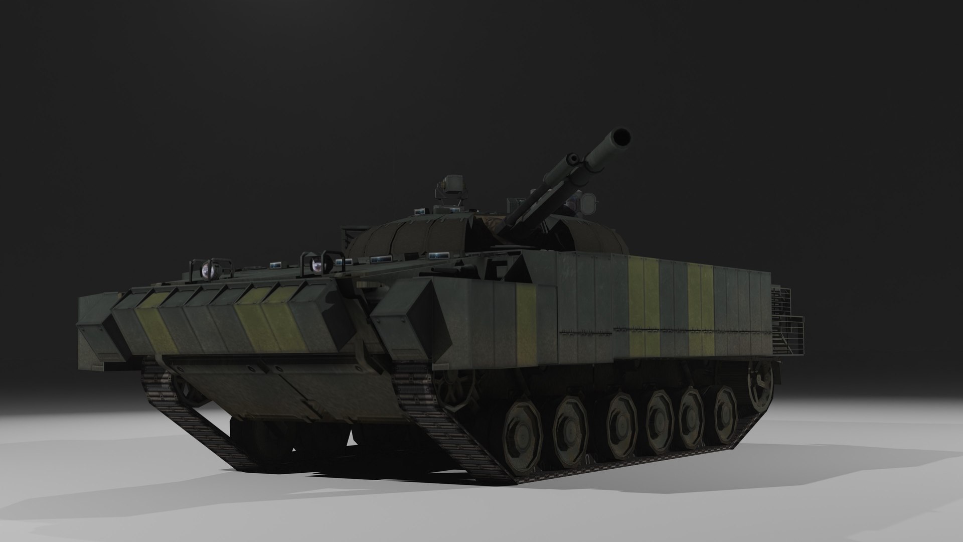 BMP-3M - Realistic Modular IFV 3D Model 3D Model - TurboSquid 2530545