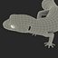 3d leopard gecko pose 4 model