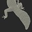 3d leopard gecko pose 4 model
