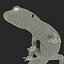3d leopard gecko pose 4 model