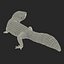 3d leopard gecko pose 4 model