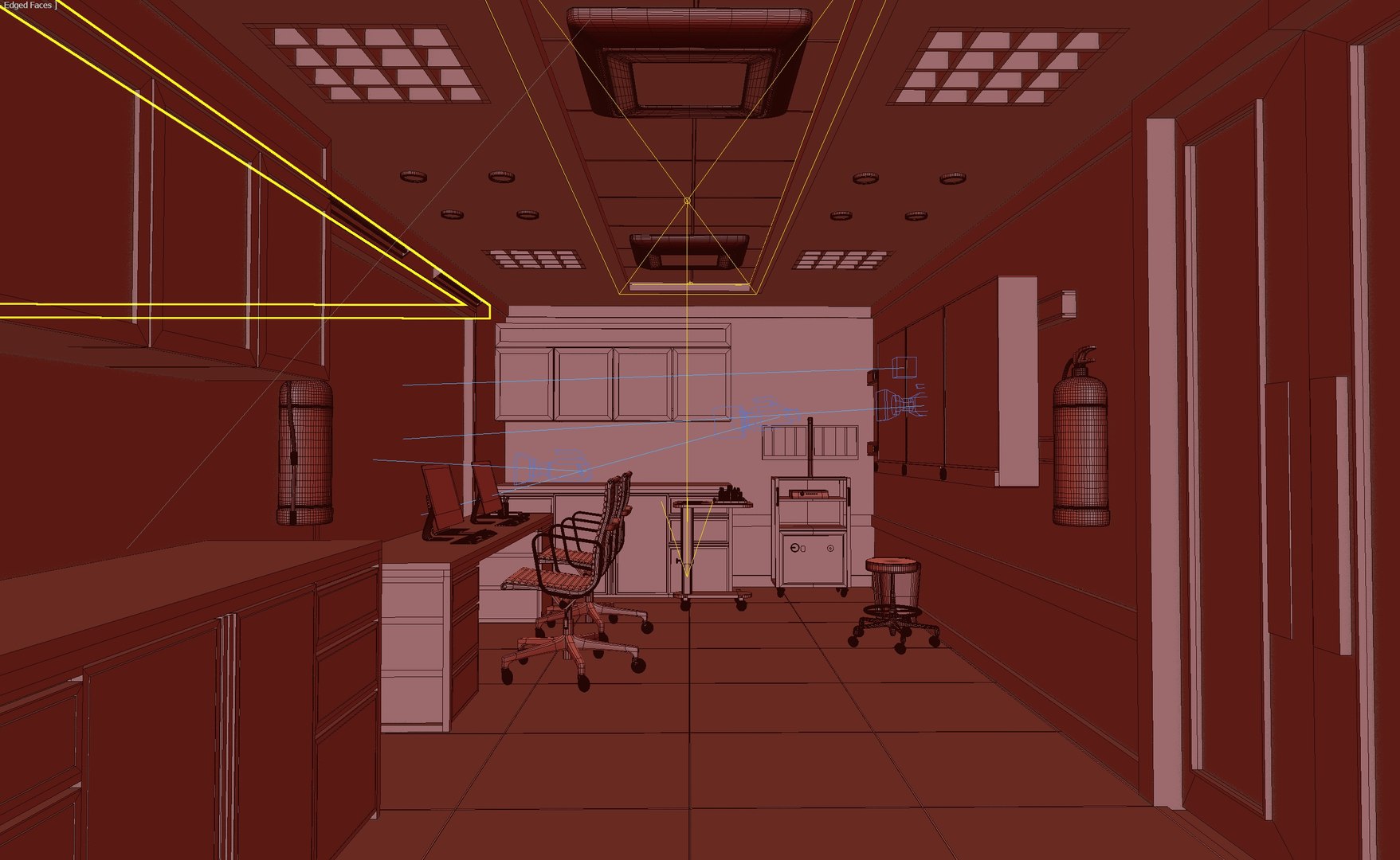 Modern MRI Room Interior 3D Model - TurboSquid 2314327