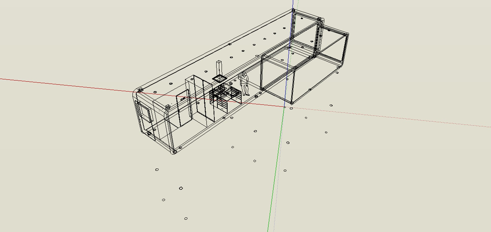 3d Model Module 45 Container