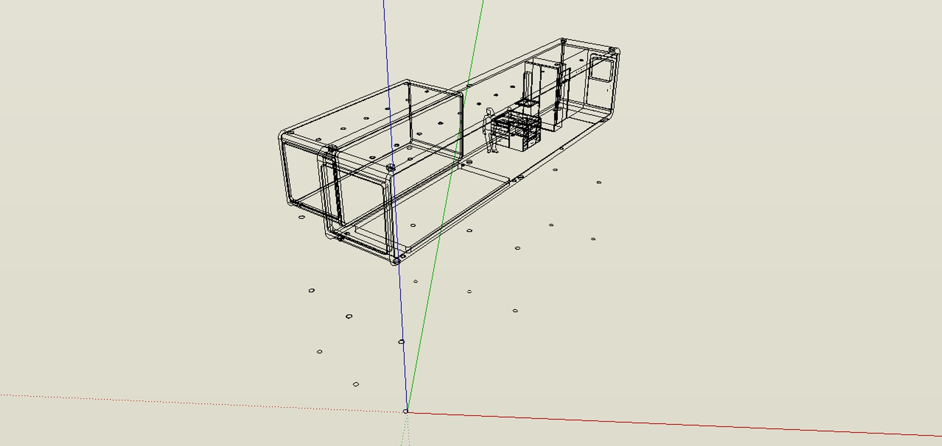 3d Model Module 45 Container
